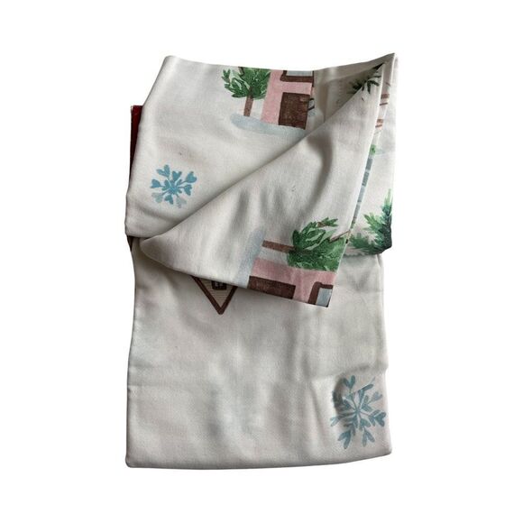 Avanti “Winter Scene” Holiday Town Shower Curtain NWT - Picture 7 of 7